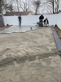 Expert patio construction in Ridgewood, NJ, featuring durable materials and stylish designs to create a perfect outdoor space for relaxation and entertainment.